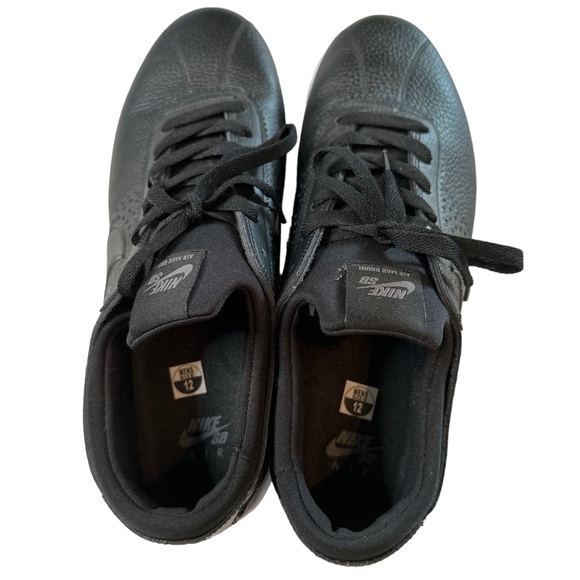 Men’s Nike air max bruin vapor black leather shoes size 12 - Picture 4 of 6